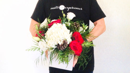 Classic Christmas Floral Arrangement