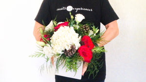 Classic Christmas Floral Arrangement