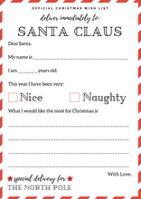 Letters to Santa (Instant Download)